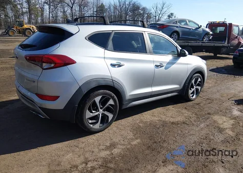 2017 Hyundai Tucson Limited from USA, damaged, VIN KM8J33A24HU274671